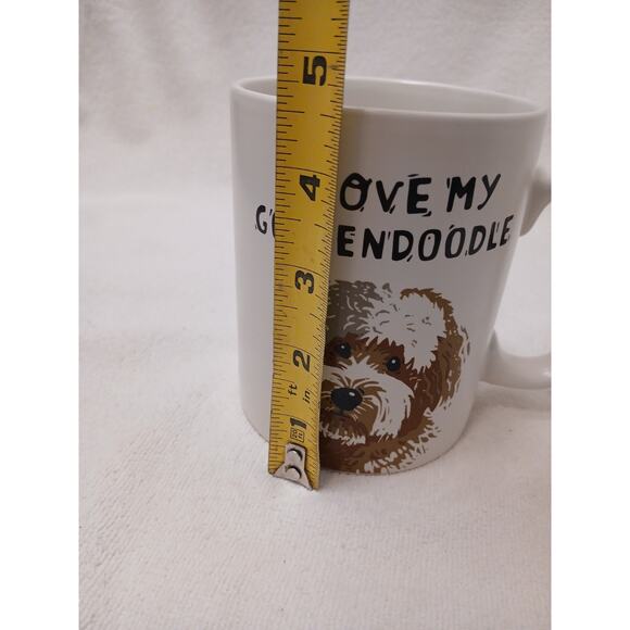 Primitives by Kathy I Love My Goldendoodle Large Dog Coffee Cup Mug 20 oz Double - Picture 10 of 11